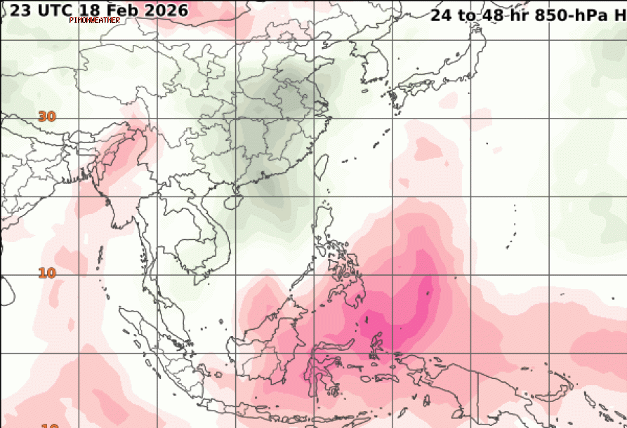 Latest of ionospheric total electron content