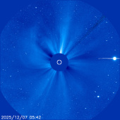 Latest LASCO C3 image of the Sun