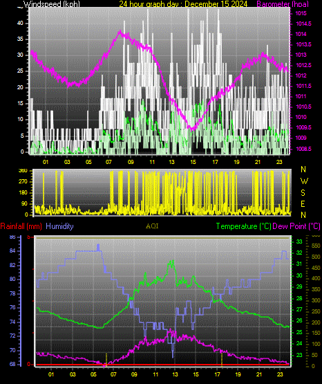 24 Hour Graph for Day 15
