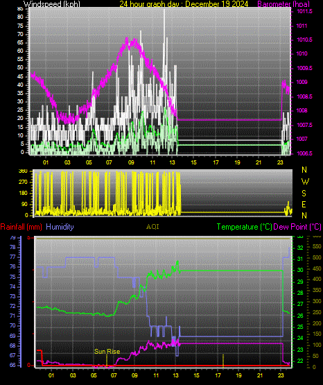 24 Hour Graph for Day 19