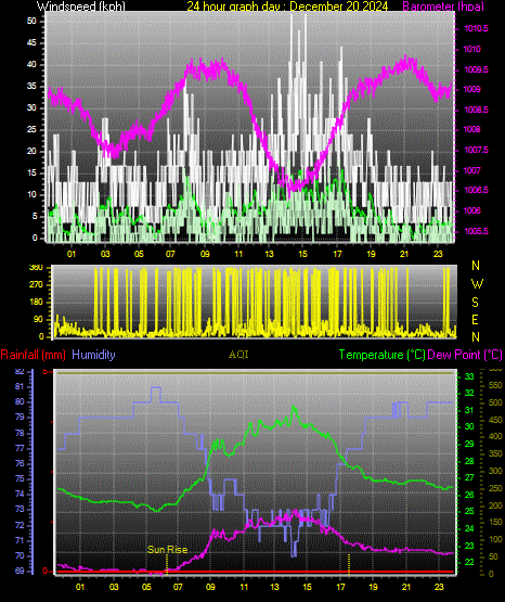 24 Hour Graph for Day 20